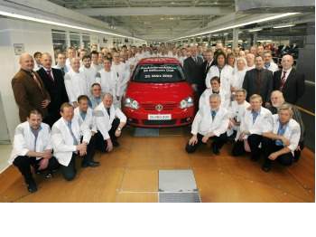 The 25,000,000th Volkswagen Golf