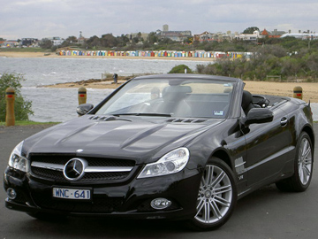 Mercedes-Benz SL 600 
Location: Brighton, Victoria (copyright image)