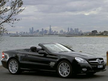 Mercedes-Benz SL 600 
Location: Brighton, Victoria (copyright image)