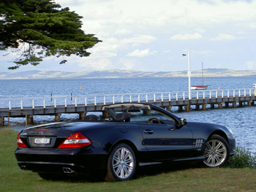 Mercedes-Benz SL 600 
Location: Ryhll, Victoria (copyright image)
