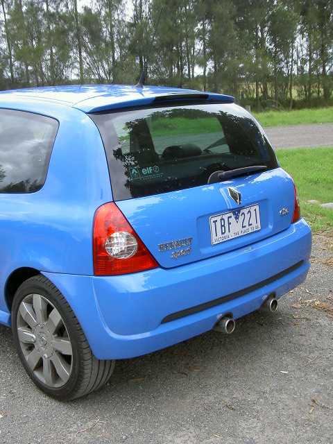 Renault Clio Renaultsport 182 
at Brooklyn NSW
