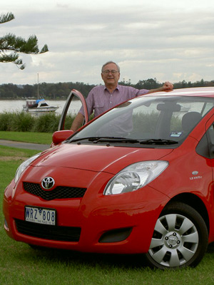 Toyota Yaris YRS (copyright image) 
Location: Booragul, NSW