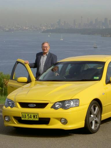 Stephen Walker - Editor 
with the Ford Falcon XR8